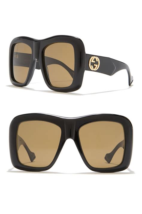 new gucci square sunglass|gucci black oversized square sunglasses.